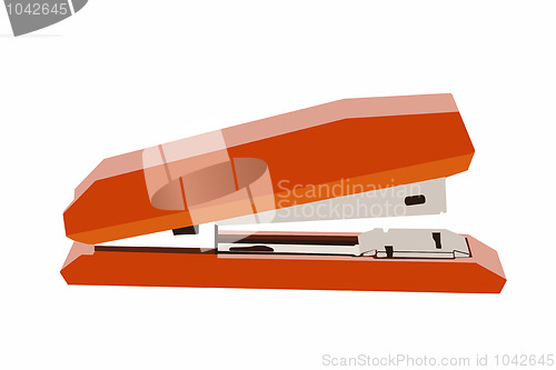 Image of Red stapler