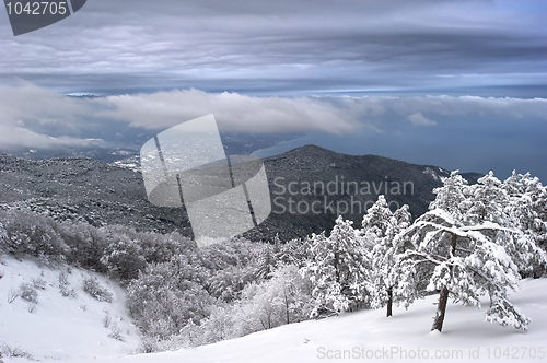 Image of Crimea in the winter