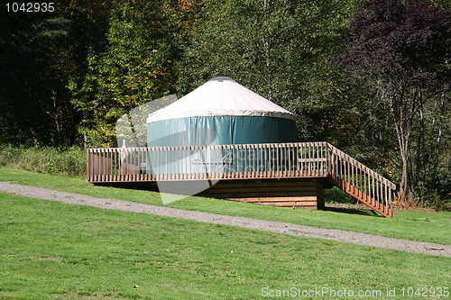 Image of Yurt in Campground