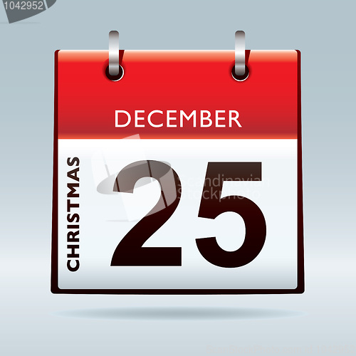 Image of christmas day calendar