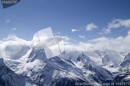 Image of Caucasus. Dombay. Belalakaya.
