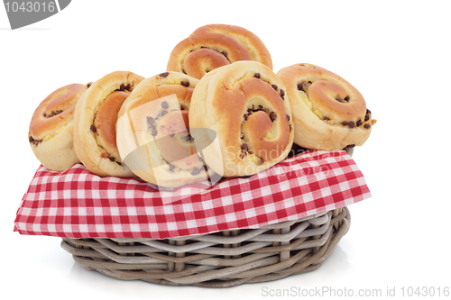 Image of Chocolate Chip Brioche Buns