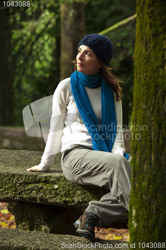 Image of Woman in nature