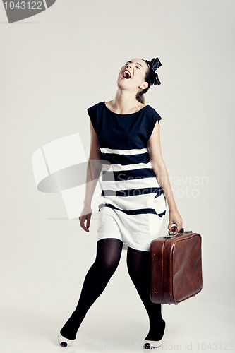 Image of Fashion woman posing