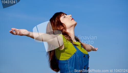 Image of Carefree woman
