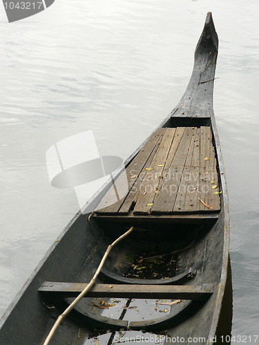 Image of Traditional Cambodian canoe