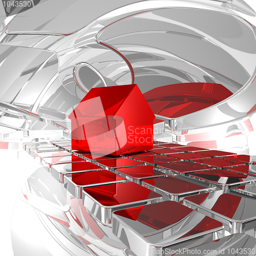 Image of scifi home