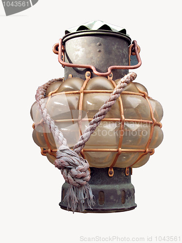 Image of Antique ship lamp