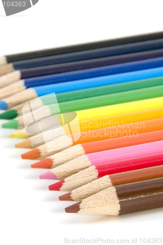 Image of Colored Pencils - All in Focus