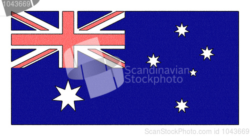 Image of The national flag of Australia