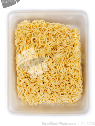 Image of Dry noodles of the quick preparation