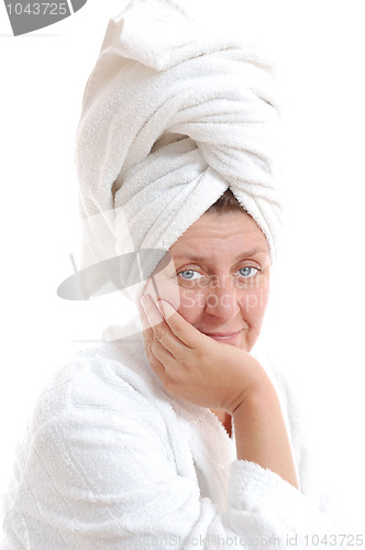 Image of spa mature woman 