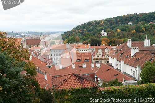 Image of Tile roofs of the Prague