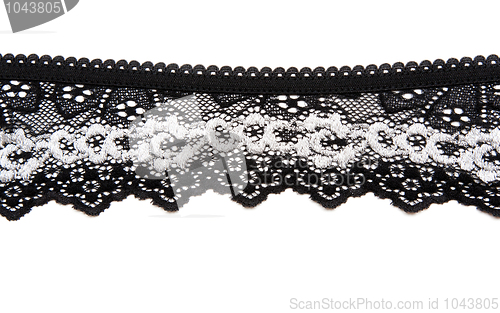 Image of Black lace