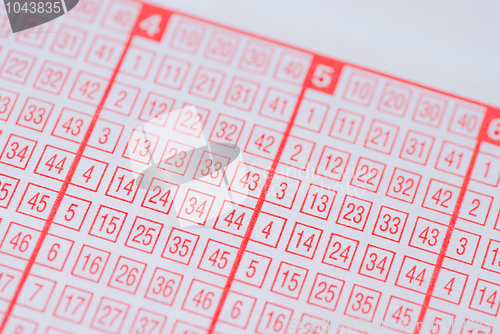 Image of Lottery ticket