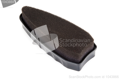 Image of Black sponge for footwear