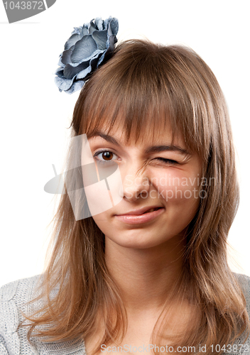 Image of Portrait of the young girl