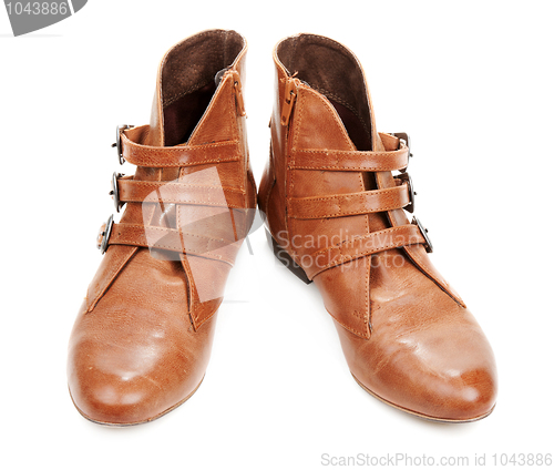 Image of Brown feminine loafers