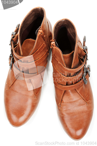 Image of Brown feminine loafers