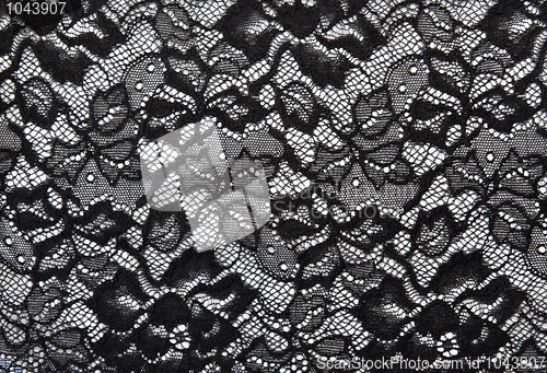 Image of Background from black lace