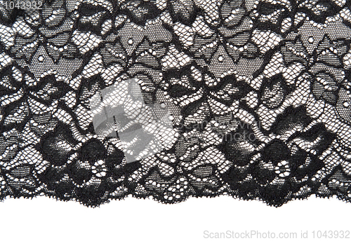 Image of Decorative white lace