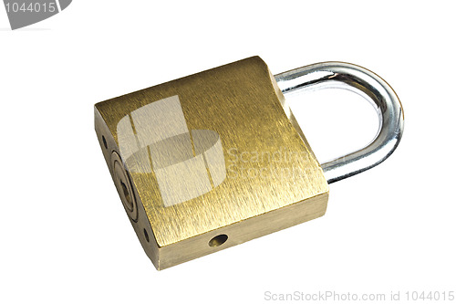 Image of Padlock isolated on white