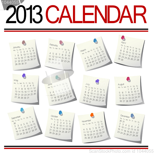 Image of 2013 Calendar