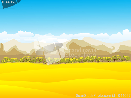Image of Peaceful autumn background