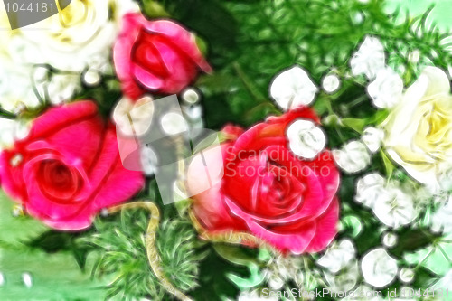 Image of floral background