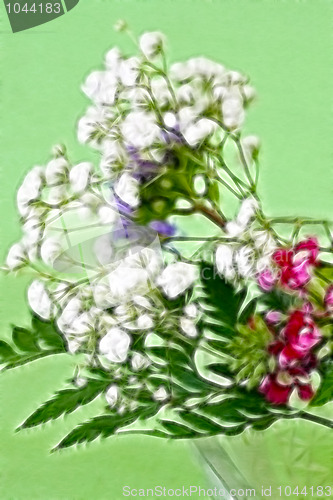 Image of floral background