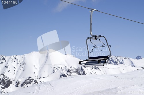 Image of Chair-lift, close-up