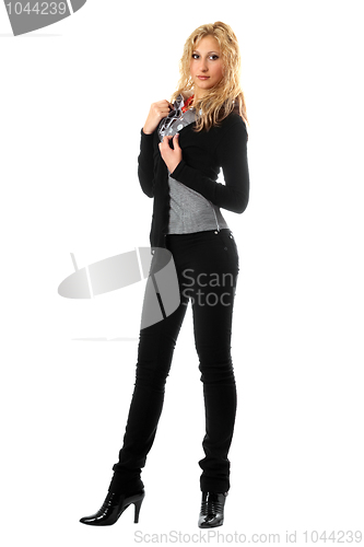 Image of Pretty young blonde