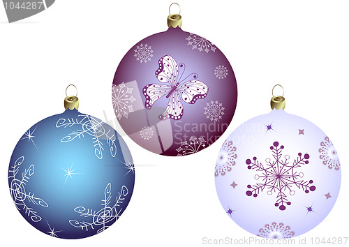 Image of Set Christmas`s balls