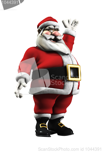 Image of Waving Santa