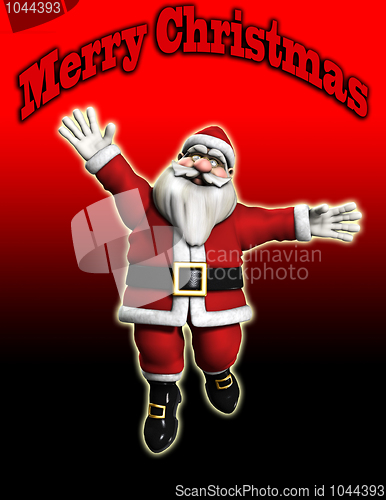 Image of Jumping Santa