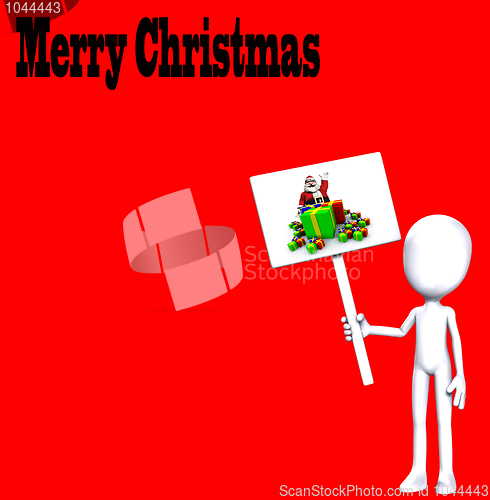 Image of Merry Christmas Figure