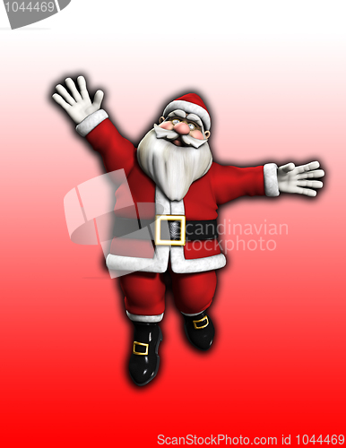 Image of Jumping Santa