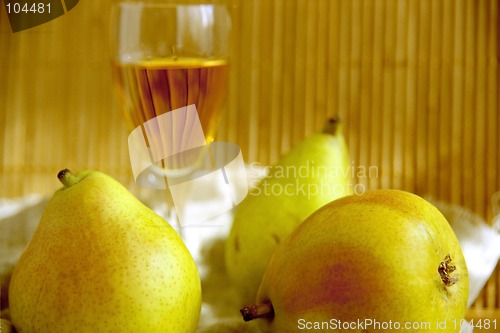 Image of Drink and pears IV