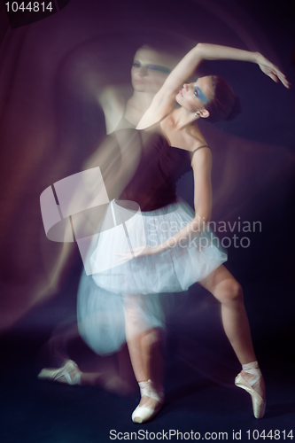 Image of ballet dancer motion