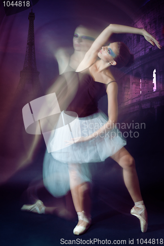 Image of ballet dancer motion