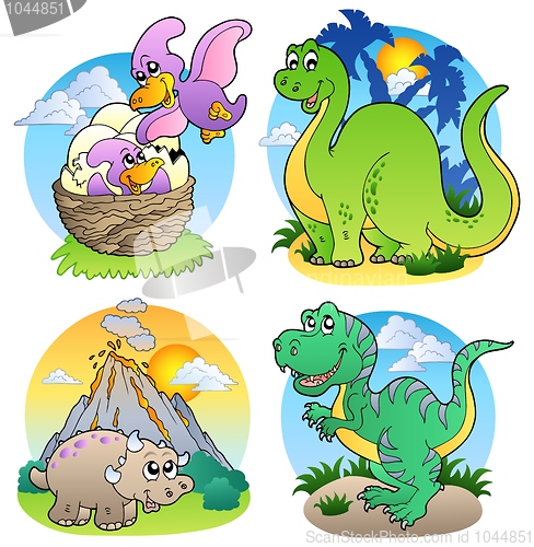 Image of Various dinosaur images 2