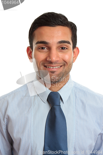 Image of Smiling face of a businessman