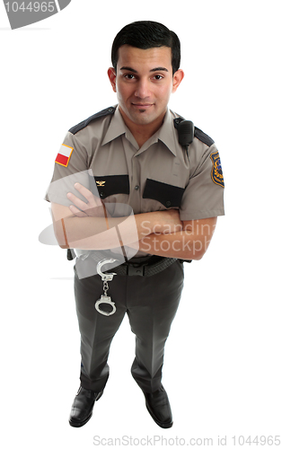 Image of Prison Guard Warden or Policeman