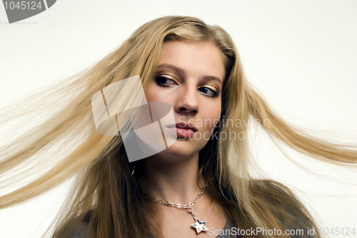 Image of Portrait of a young girl   