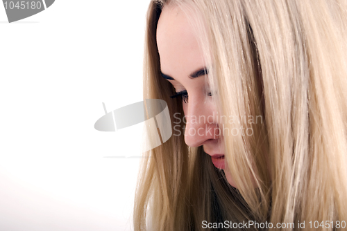 Image of Portrait of a young girl   