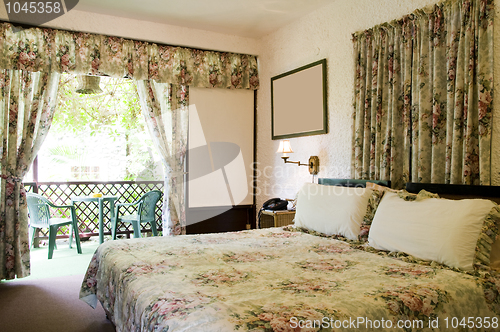 Image of hotel room interior with garden view Tobago