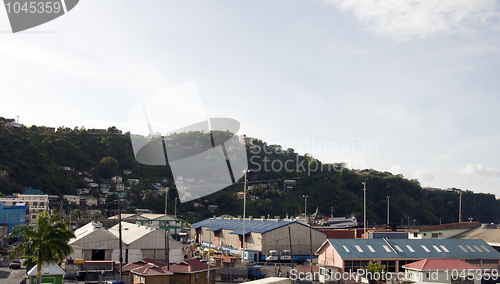 Image of shipping port St. George's St. Vincent