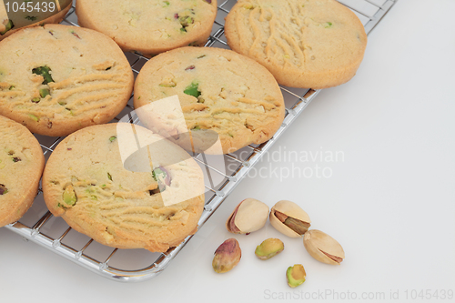 Image of Pistachio Shortbread Biscuits