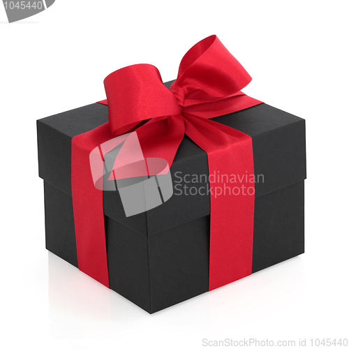 Image of Gift Box with Red Bow