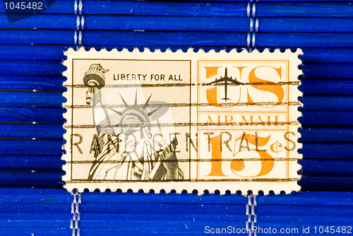 Image of stamps from the U.S.